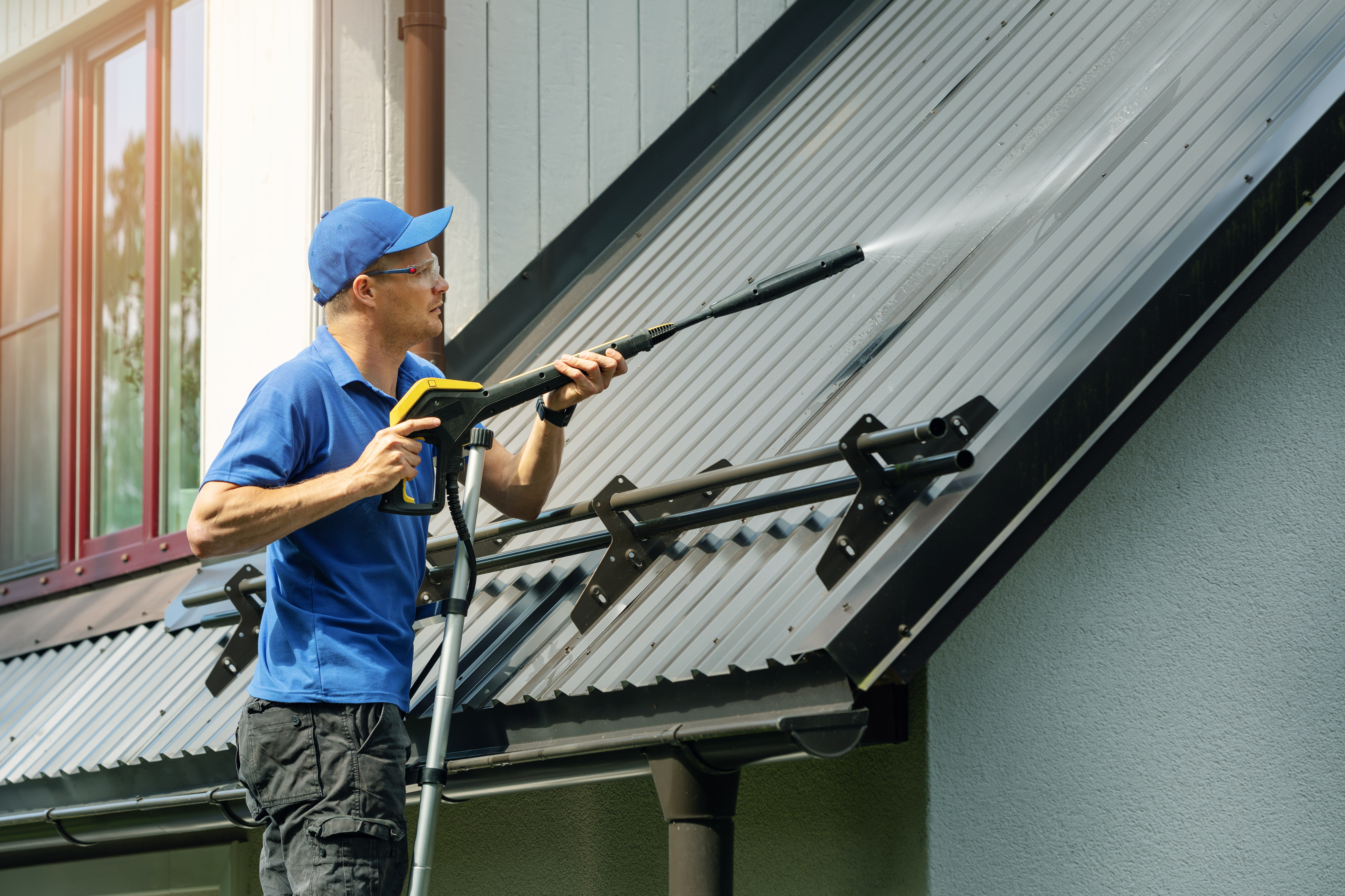 Pressure washing service